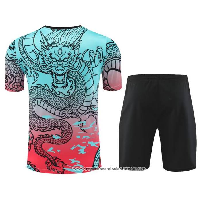 Fato de Treino
 Real Madrid Dragon 2024-2025 Manga Curta
 Verde
 y Vermelho
 - Calcas Curta
